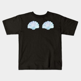 Shell Ya Later - Turquoise Seashell Kids T-Shirt